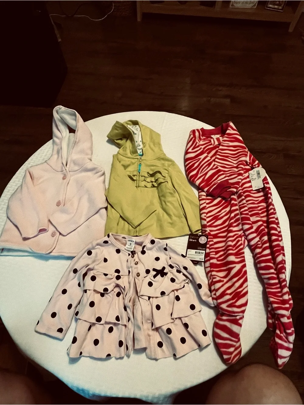 Baby Girl 9–12 Month Clothing Bundle – Carter’s & Children’s Place – NWT Items